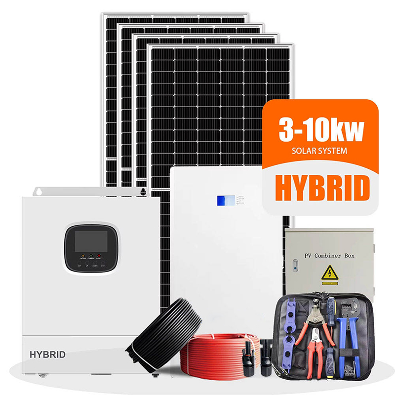 Solar Panel System 10Kw - Hybrid Solar Panel Kit 1000W 3KW