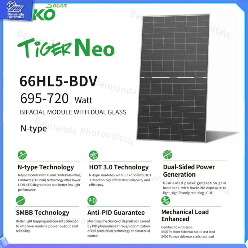 Jinko Solar Panel Tiger Neo - Jinko High Efficiency Solar Panel Tiger