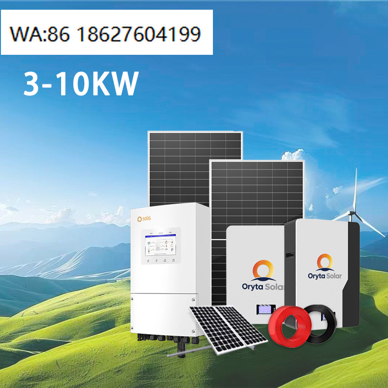 Solar Panel System 10Kw - 3KW-10KW Complete Off-Grid Hybrid Solar System