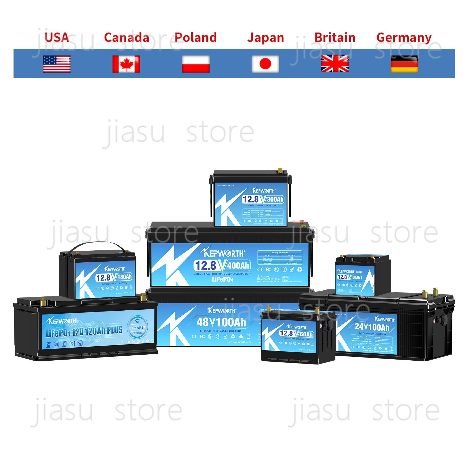 Lifepo4 Battery 12v 100Ah 120A - огляд і ціна Lifepo4 Battery Pack