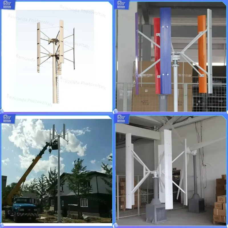 500W 1kW 2kW Vertical Axis Win - огляд і ціна Renewable Energy Grid