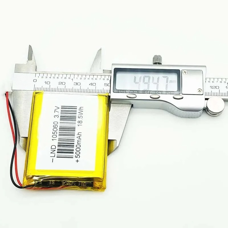 105060 3.7V 5000mAh Polymer Li - огляд і ціна Renewable Energy Sources