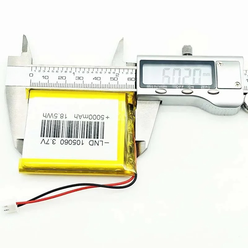 105060 3.7V 5000mAh Polymer Li - огляд і ціна Renewable Energy Sources