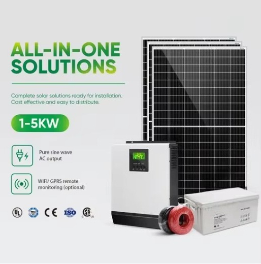 Complete Set Home Solar Energy - огляд і ціна Solar Panel System 10Kw
