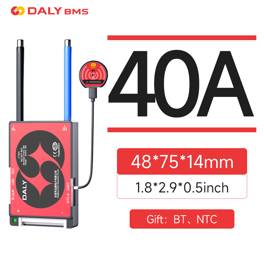 DALY Smart BMS 16S 60V 40A Li- - огляд і ціна Lifepo4 Battery Pack