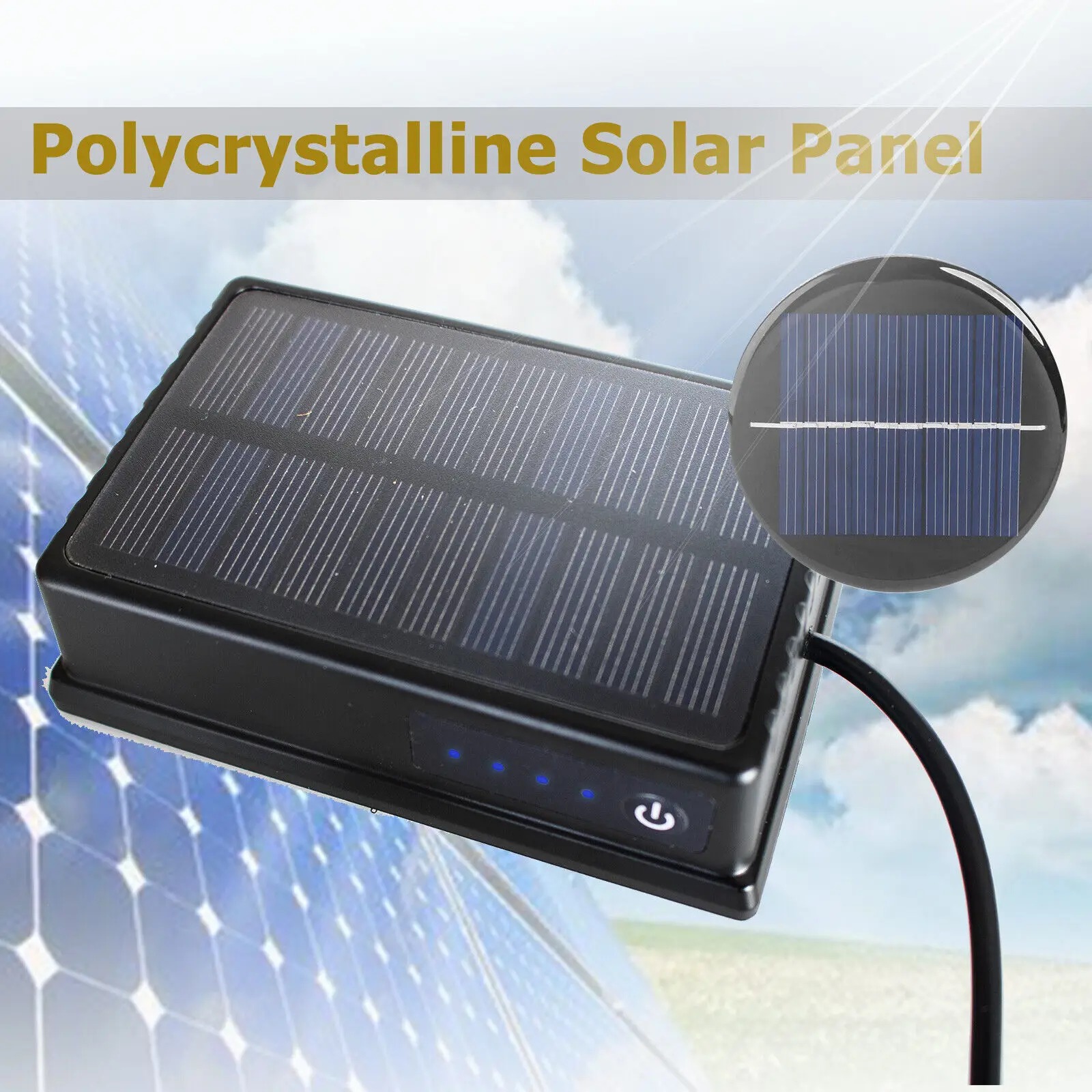 Magnetic Solar Rechargeable Po - огляд і ціна Renewable Energy Sources