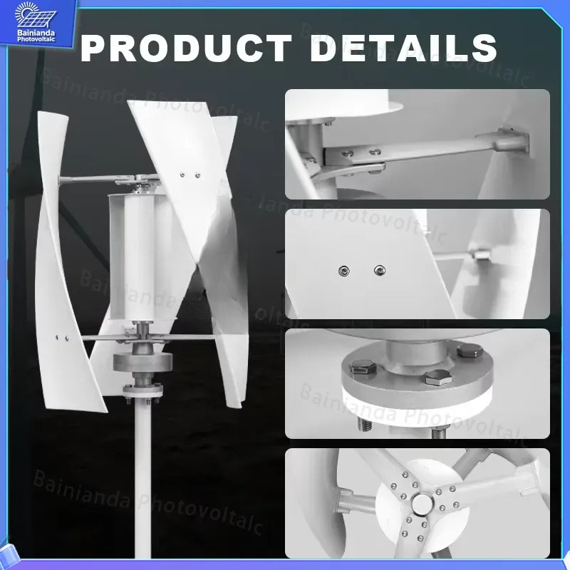 Vertical Wind Turbine Generato - огляд і ціна Renewable Energy Grid